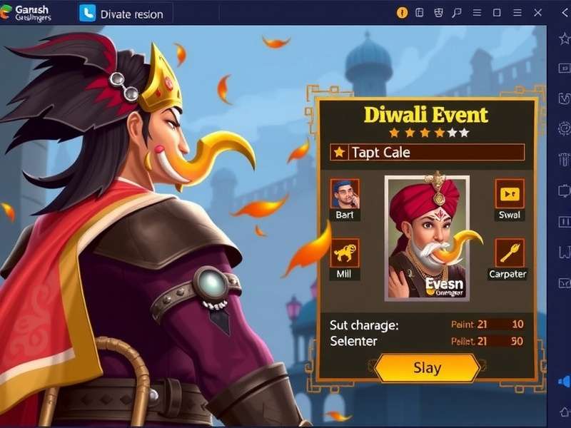 Ganesh Gunslingers gameplay screenshot