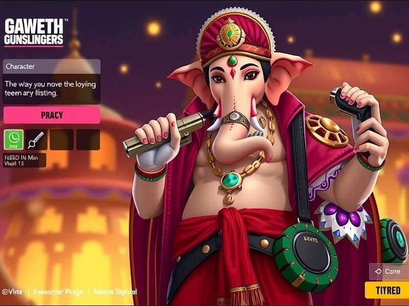 Ganesh Gunslingers character customization